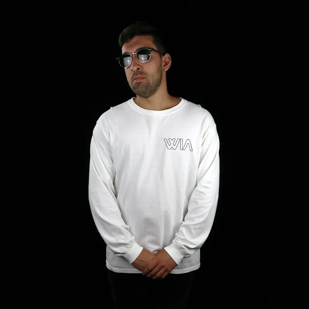 The Static Long Sleeve T-Shirt - White