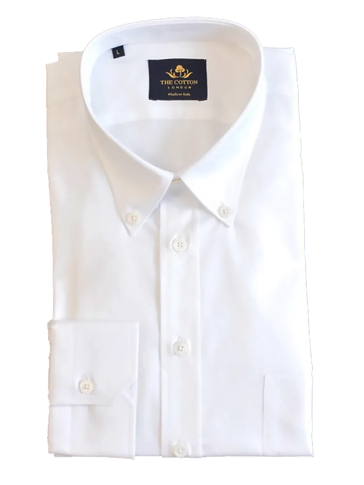 Thomas Mason Cambridge White Shirt