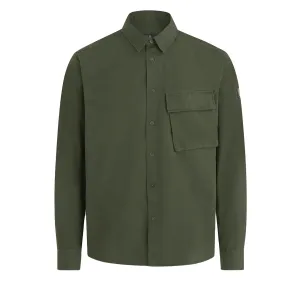 Tile Green Scale Long Sleeve Shirt