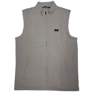 TravisMathew Interlude Heather Sleet Mens Golf Puffer Vest