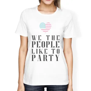 We The People Humorous US Constitution Unique Womens Graphic Tee