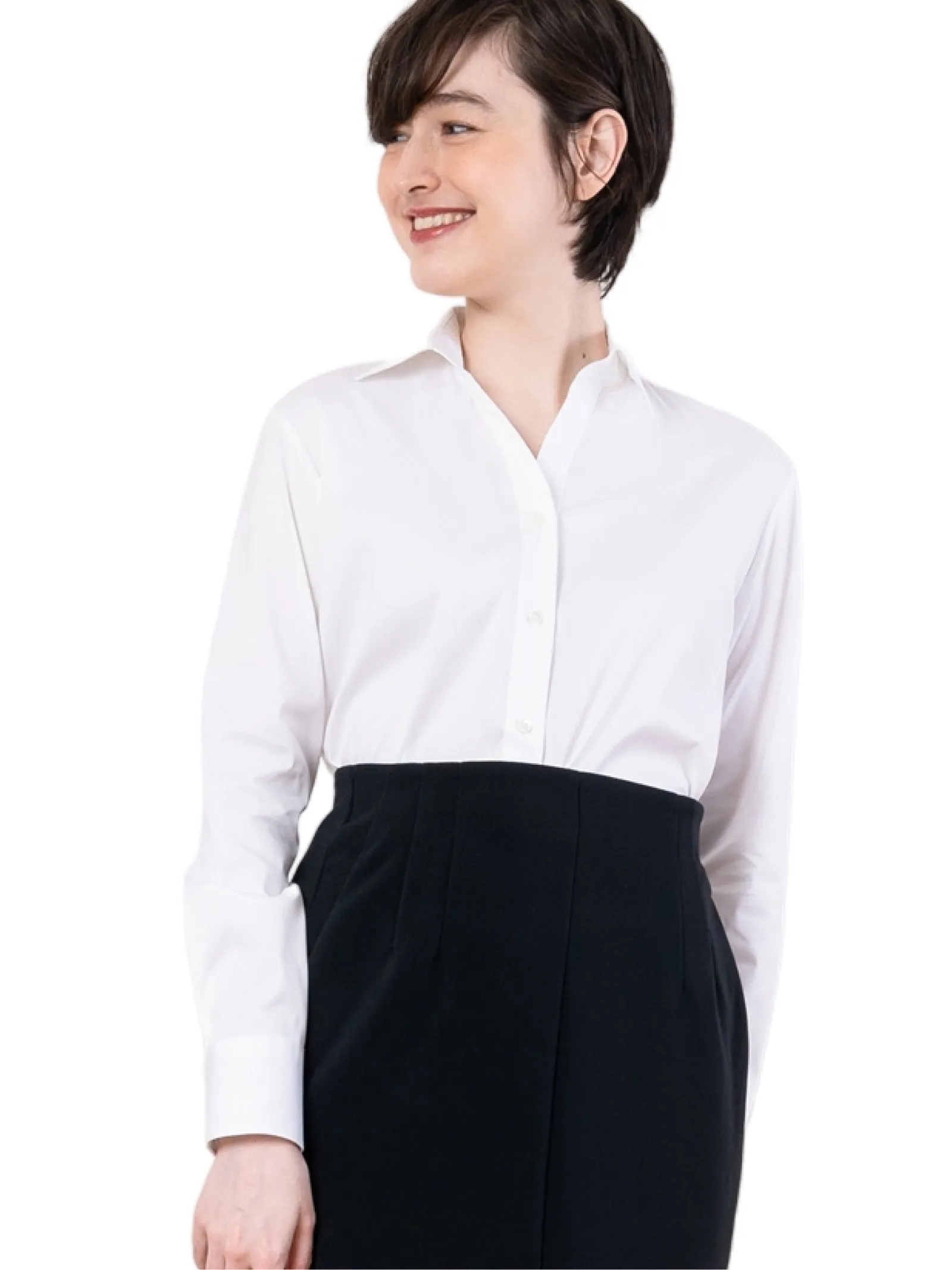 ●Women's Premium Stretch Easy Care Elegant Shirts