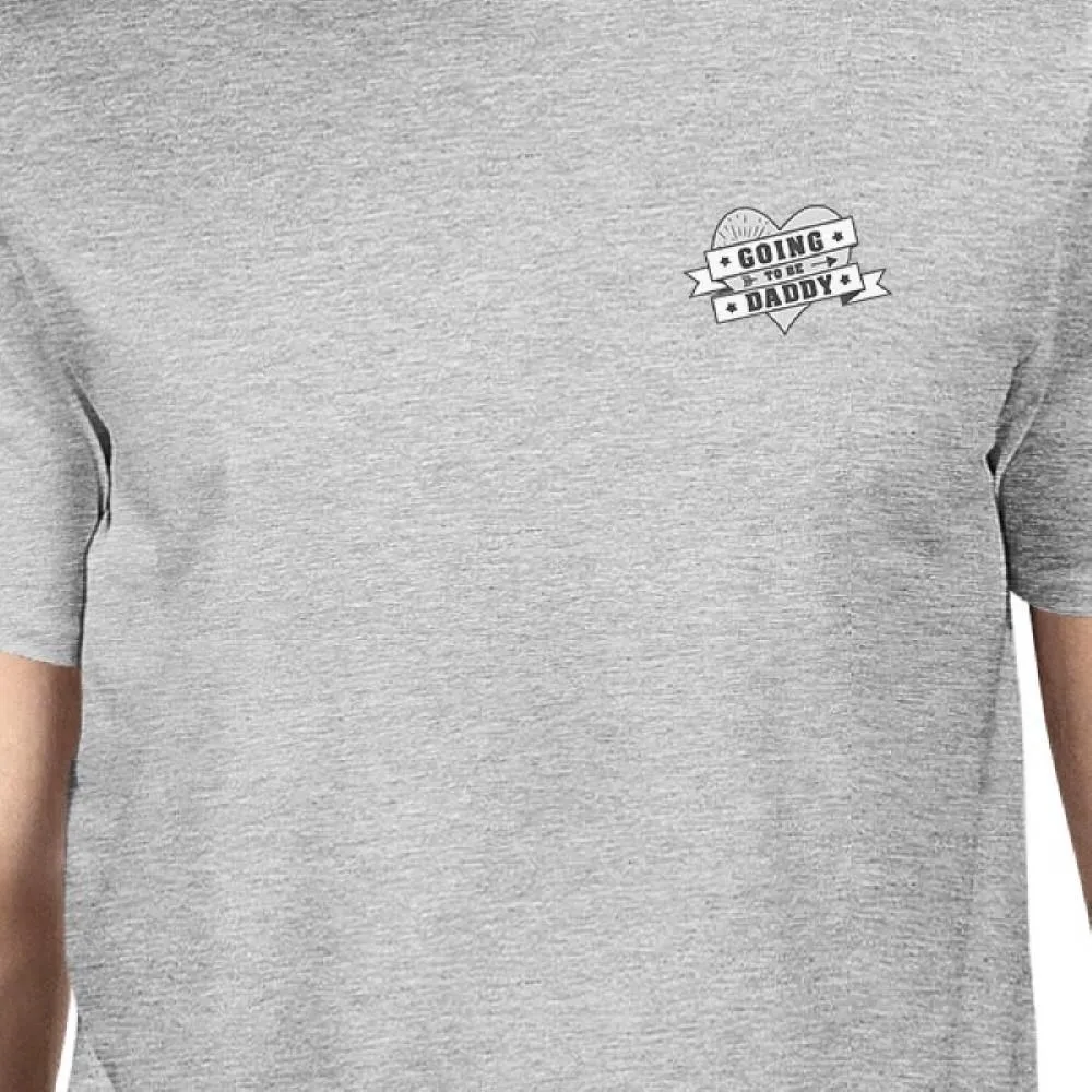 World's Best Dad Mens Grey Unique Graphic T-Shirt